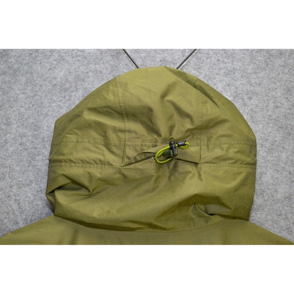 Marmot‎ Jacket Mens 2XL Olive Green Hooded Waterproof Windbreaker Outdoor - Picture 13 of 16